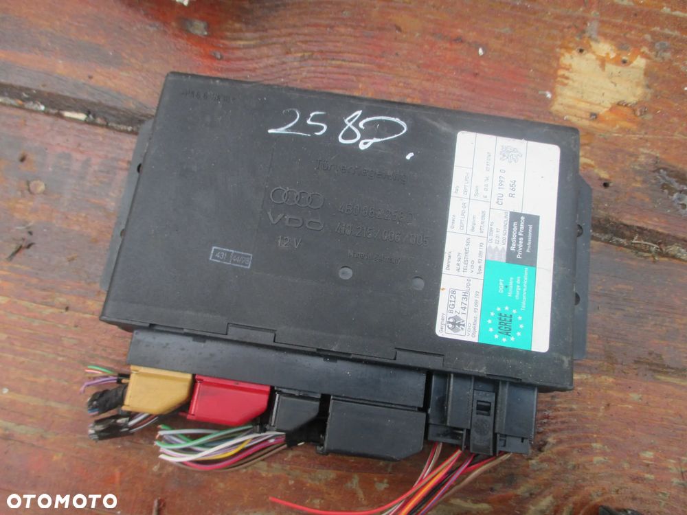 Moduł komfortu AUDI A6 C5 4B0962258D - 1
