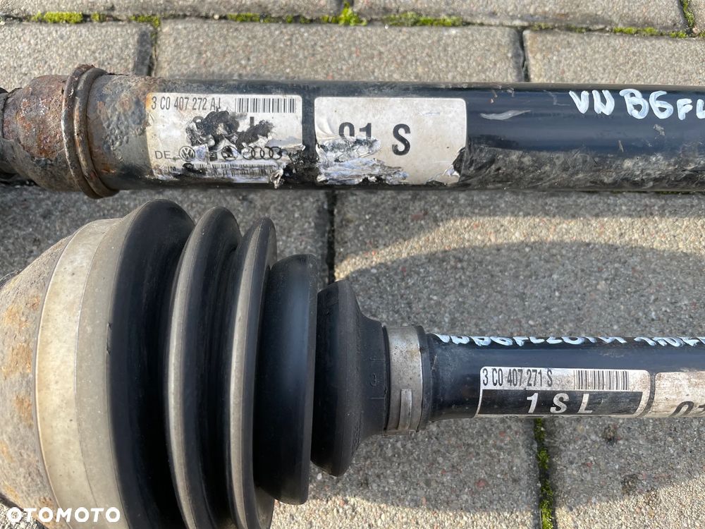 PÓŁOŚ LEWA PRAWA 3C0407272AJ 3C0407271S - VW PASSAT B6 B7 CC GOLF VI TOURAN 2.0 TDI - 2