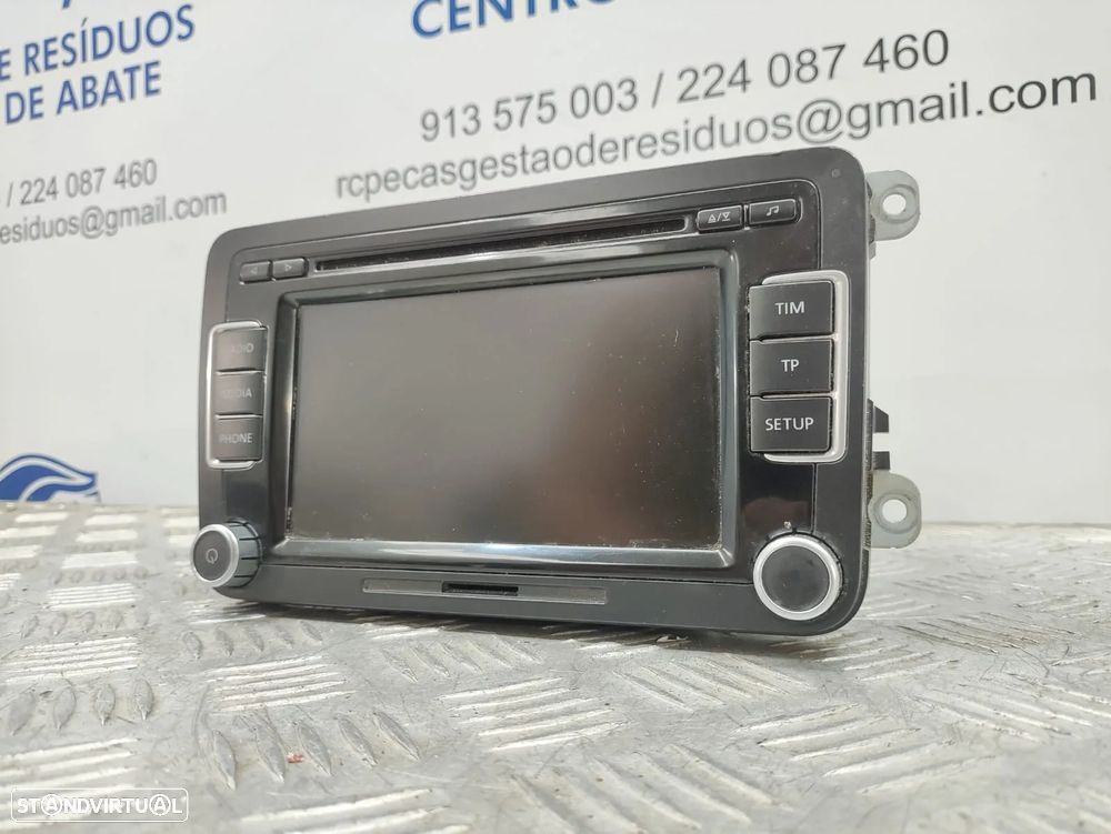 Auto Radio CD DVD GPS Original VW Volkswagen Scirocco 3 III - 2