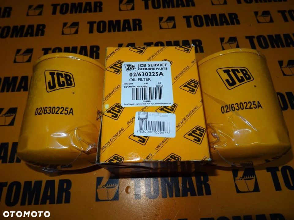 Filtr oleju silnikowego 02/630225 JCB 8014,8018 Koparka JCB 8016 minikoparka JCB 8020 JCB silnik - 2