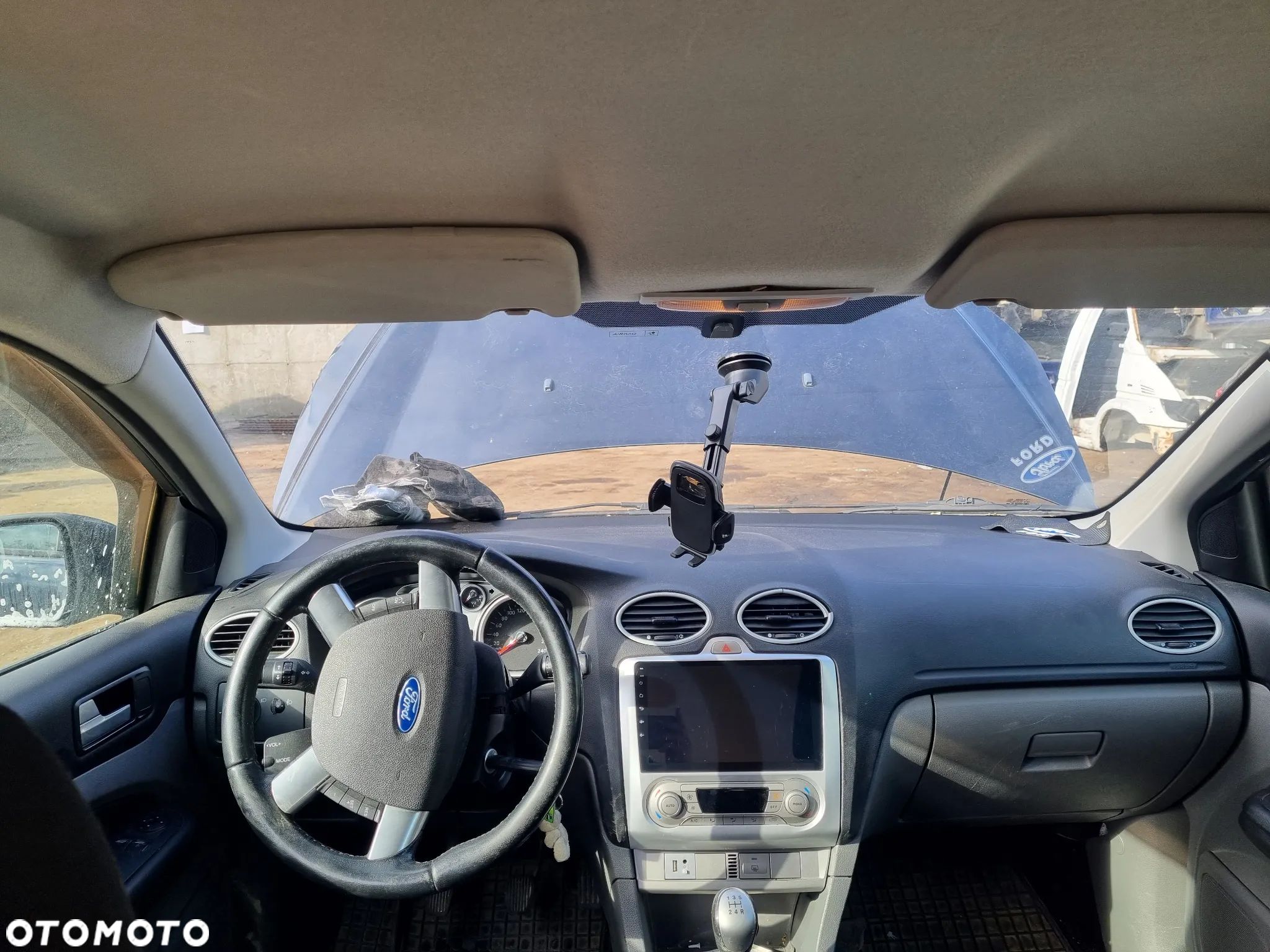 FORD FOCUS MK2 04-11 2009 r. LIFT 5D KOMBI deska rozdzielcza + pasy lewy i prawy przód + AIRBAG + moduł * - 1