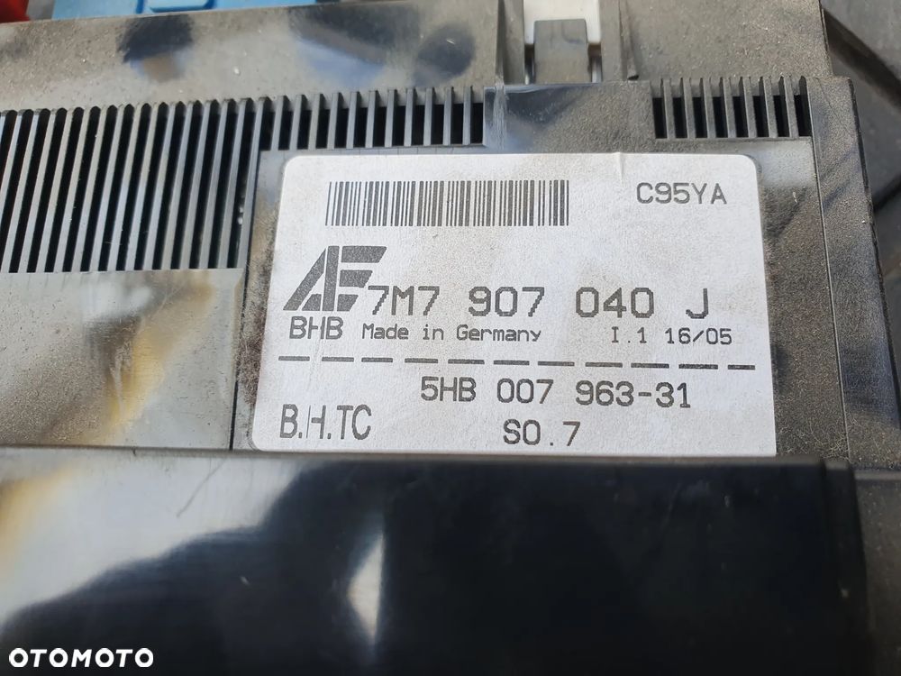 PANEL NAWIEWU VW, SEAT SHARAN, ALHAMBRA 7M7907040J - 3