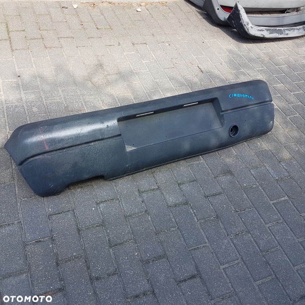 zderzak tył tylny seicento cinquecento cc uno duzo do nich oryginał - 7