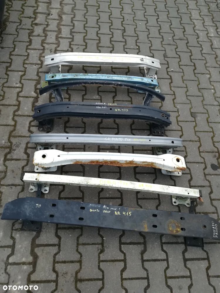 BELKI ZDERZAKA FIAT PRZÓD TYŁ - 1