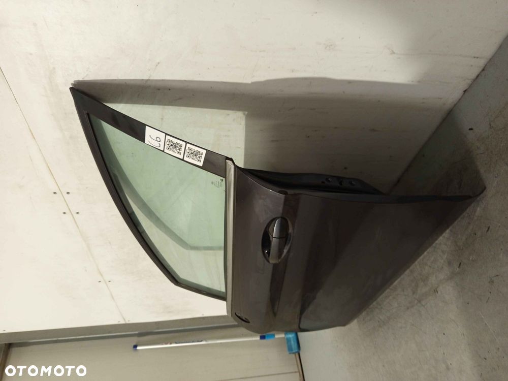 + DRZWI PRZÓD PRZEDNIE LEWE DO FORD FIESTA MK7 VII 7 MAGNETIC GREY OE SZARE GRAFITOWE 5D 5 DRZWI HB - 2