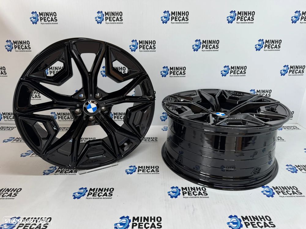 Jantes BMW New X5 (G05) em 20 Preto Brilho - 4