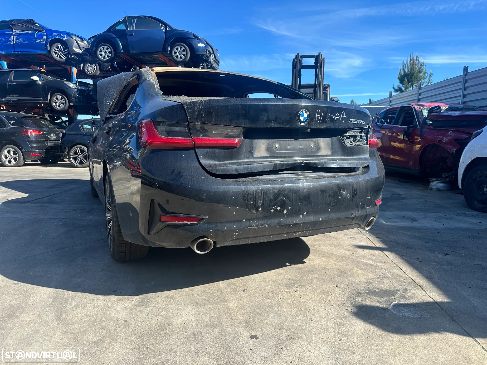 BMW 330 E PLUG IN G20 DE 2020 CENTRO DE ABATE DE VEICULOS EM FIM DE VIDA - 4