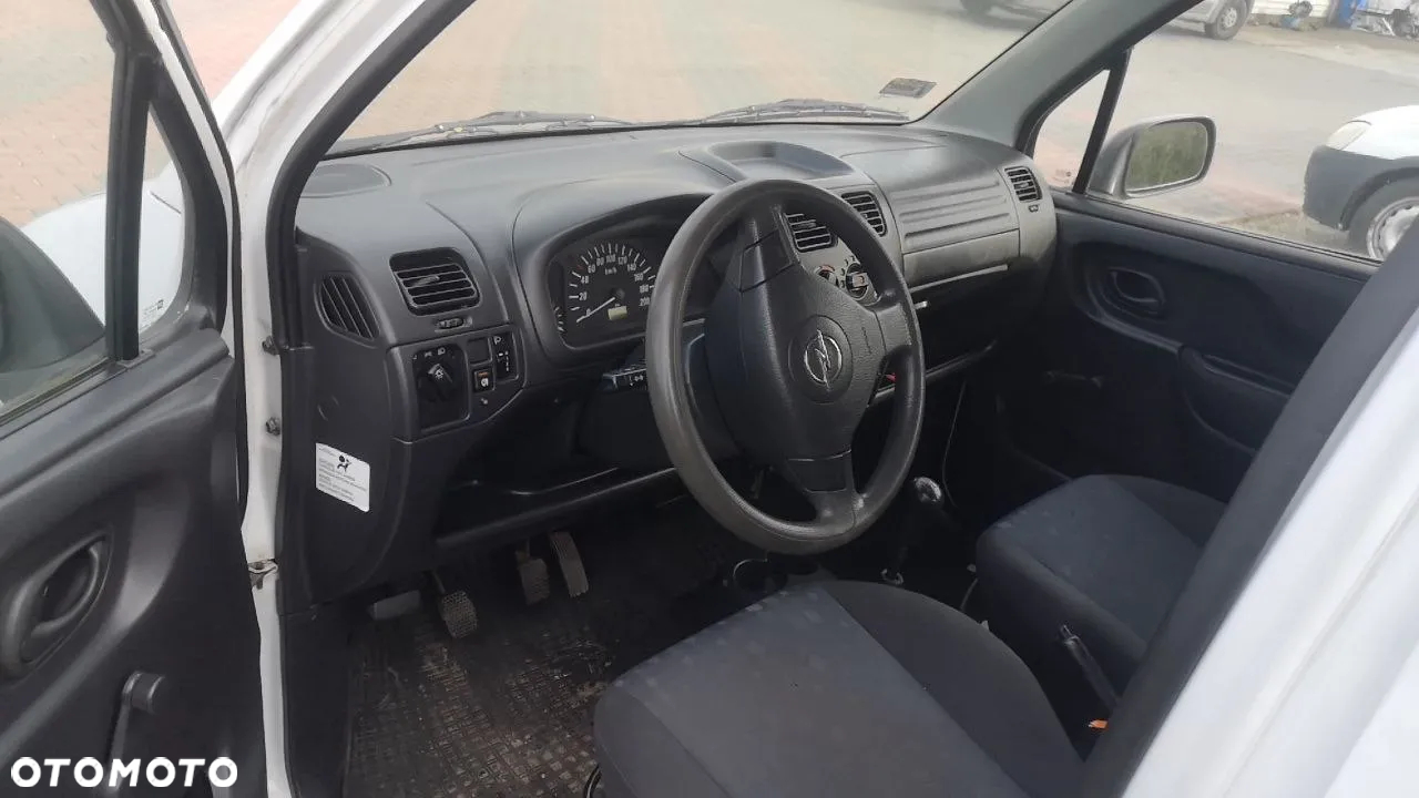 KAROSERIA DRZWI BŁOTNIK REFLEKTOR ZDERZAK OPEL AGILA BIAŁA + ELEMENT ŻÓŁTE I ZIELONE - 19