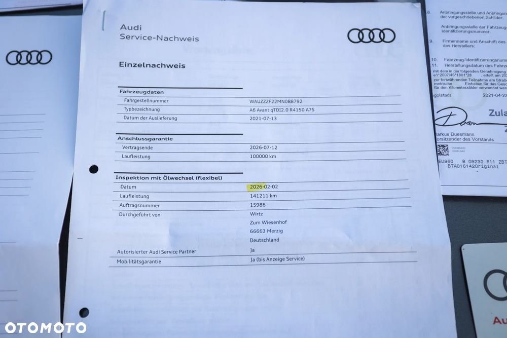 Audi A6 Avant 40 TDI quattro S tronic S line - 41