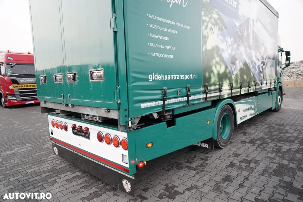 Scania G 280 / SOLO / 4x2 / CORTINĂ - 7,7 m / BDE / FULL AIRMATIC / PLUSĂ / PIELE - 13