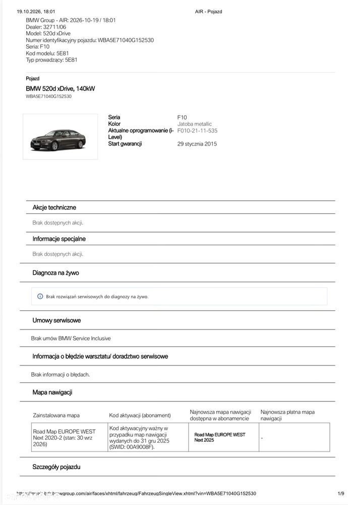 BMW Seria 5 520d xDrive Luxury Line - 34