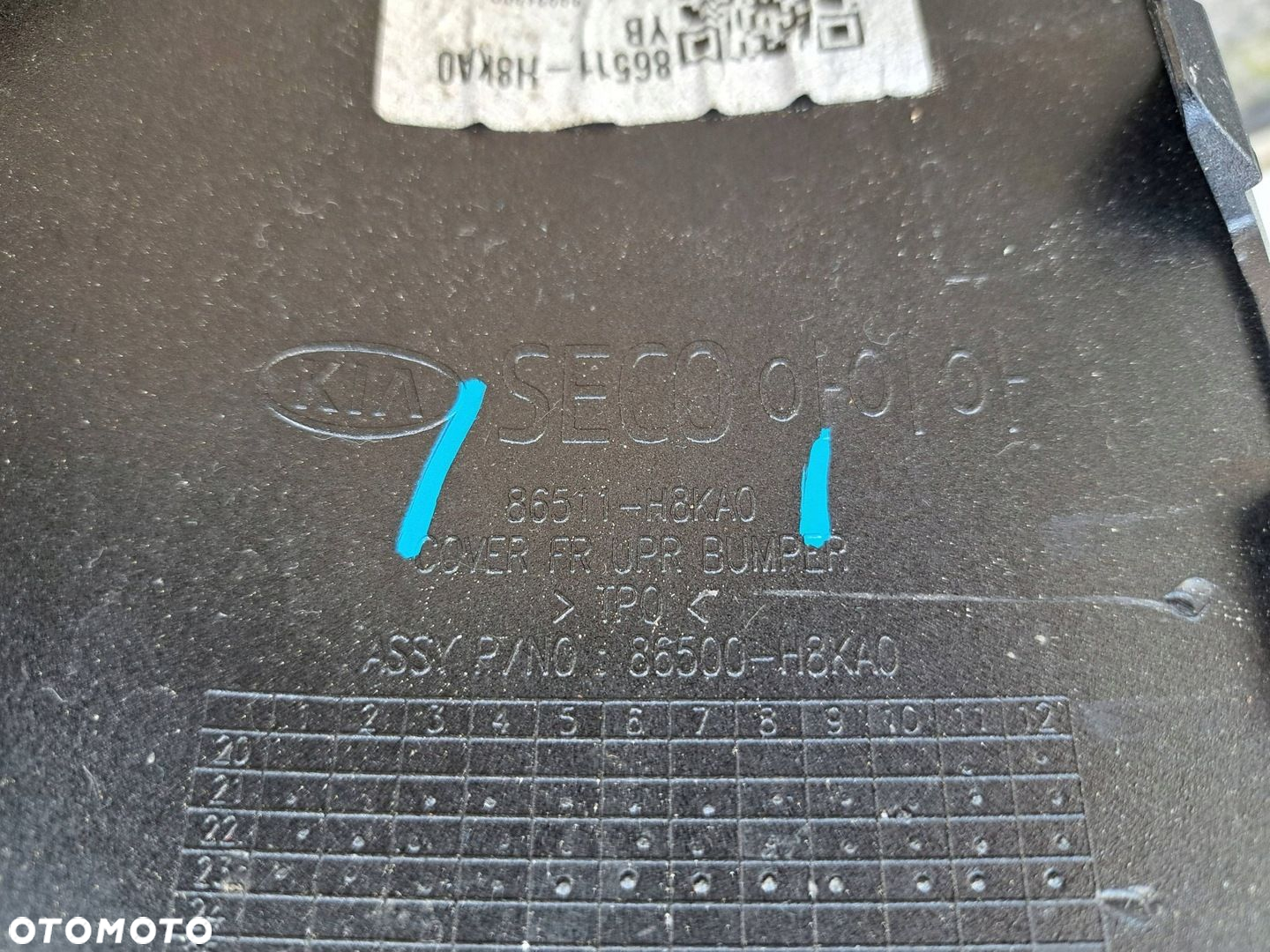 ZDERZAK PRZÓD PRZEDNI KIA Stonic Gt Line 17- 86511H8KA0 - 13