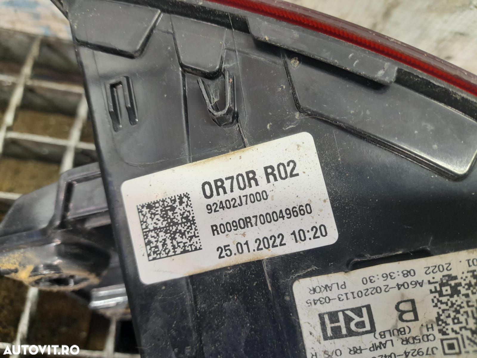 Stop dreapta 92402J7000 Kia Ceed 3 [facelift] [2021 - 2024] 1.5 t-gdi - 2