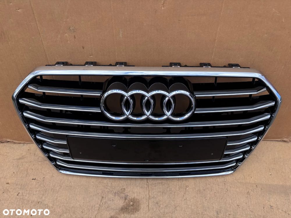Audi A6 4G C7 Lift 4G0 Znaczek Oryginalna Atrapa Grill Zderzaka Przedniego Przednia 4G0853651AE 4G0853651AF 4G0853653K PDC Pod Czujniki Parkowania - 7