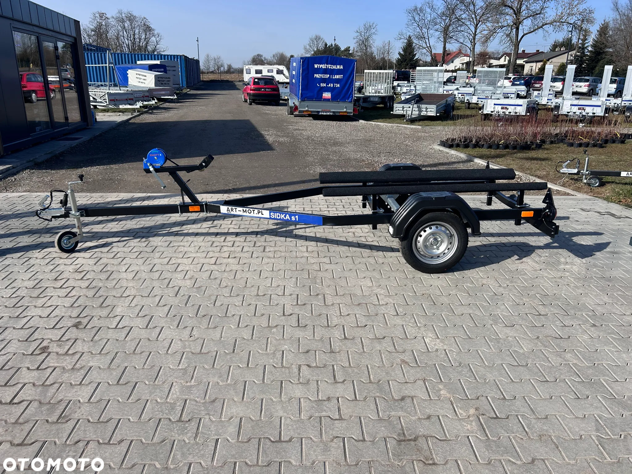 Inny Przyczepa pod SKUTER WODNY / DOSTAWA! / SZYBKIE WODOWANIE / LED / DMC 750kg / - 13