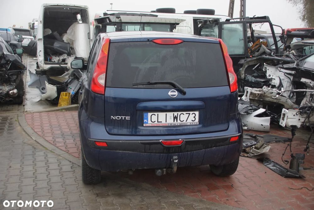 Auto na części - Nissan Note I E11 1.4 16V 88 KM CR14DE JH3103 BW9 2006R Silnik Skrzynia Drzwi Maska Klapa Zderzak Błotnik Szyba Lusterko Lampa Deska Kokpit Sterownik Moduł Czujnik Licznik Kierownica Panel - 4