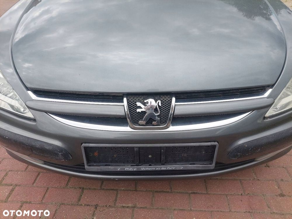 KOMPLETNY PRZÓD MASKA ZDERZAK LAMPA BŁOTNIK PEUGEOT 607 I - 8