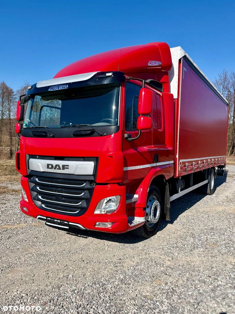 DAF CF320 / FIRANKA / WINDA  / E6 / 9500 ŁADOWNOŚĆ / NISKI PRZEBIEG / AUTOMAT / SYPIALKA /JEDEN WŁAŚCICIEL / SPROWADZONY / 18PALET / 2019 / JAK NOWY - 14