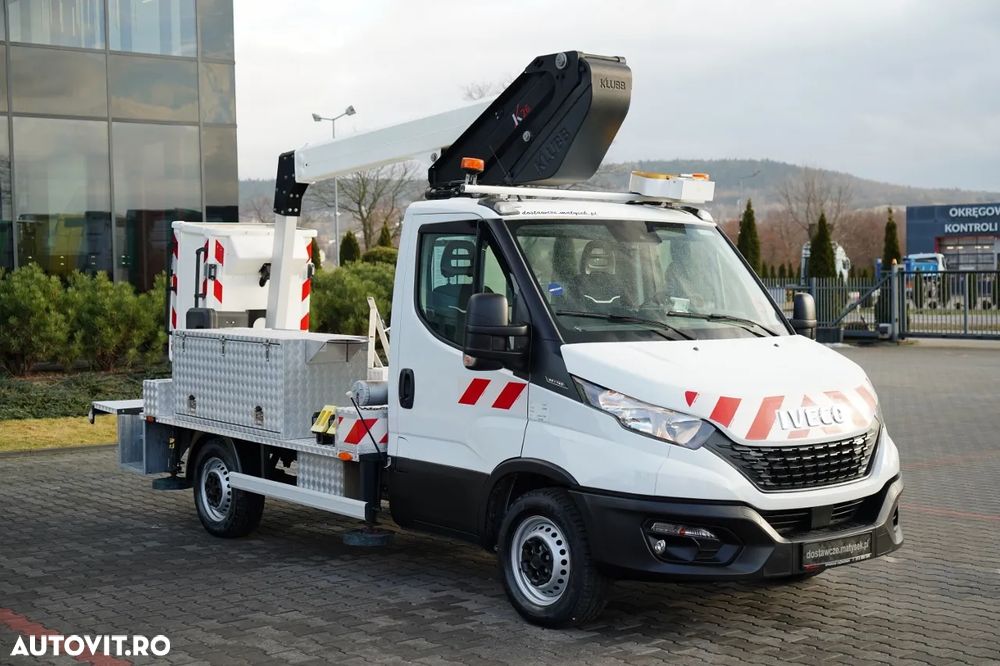 Iveco DAILY 35-140 / AERIAL / KLUBB K26 BASIC LIFT / 4 STABILIZATOARE / MANUAL / 2020 R - 6