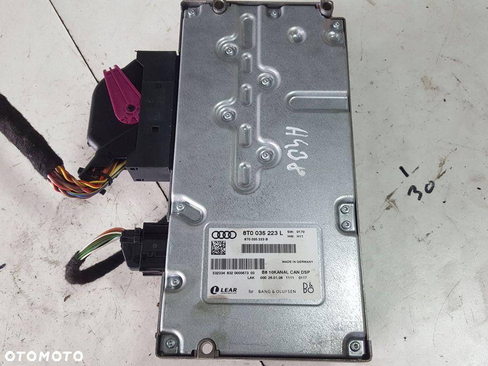 AUDI A4 B8 08r- A5 8T WZMACNIACZ AUDIO 8T0035223L - 2