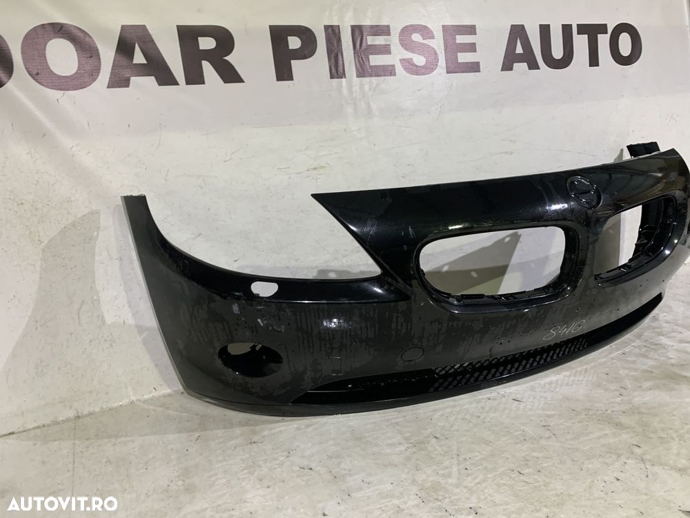 Bara fata BMW Z4 E85/E86, 2002, 2003, 2004, 2005, cu gauri pentru spalatori faruri. - 3