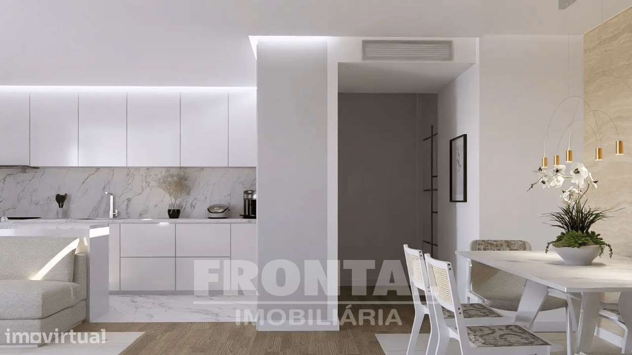 Apartamento T2 com Varanda | Condomínio Privado com Conceito Contempor - Grande imagem: 2/19