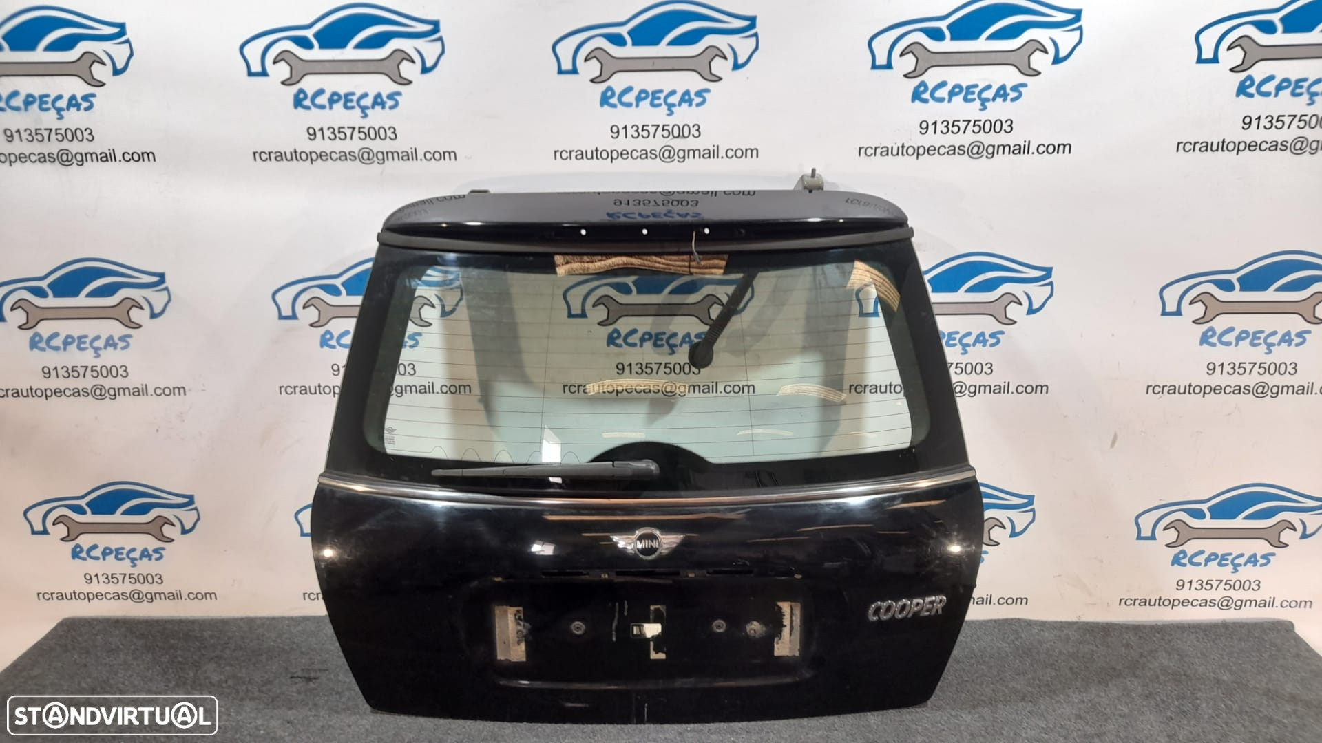 PORTA TAMPA MALA MINI COOPER ONE R50 R53 41627139735 7139735 FECHO PUXADOR MOTOR VIDRO 3º STOP - 3
