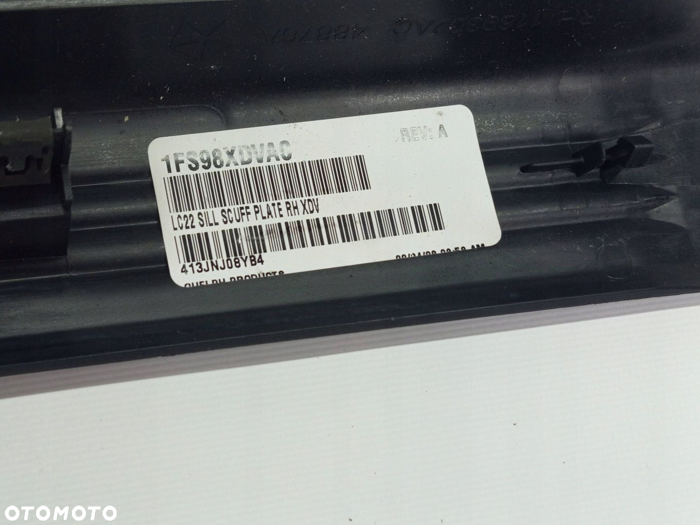LISTWA OSŁONA PROGU PROGOWA LEWA DODGE CHALLENGER 08- 1ES98XDVAC - 6