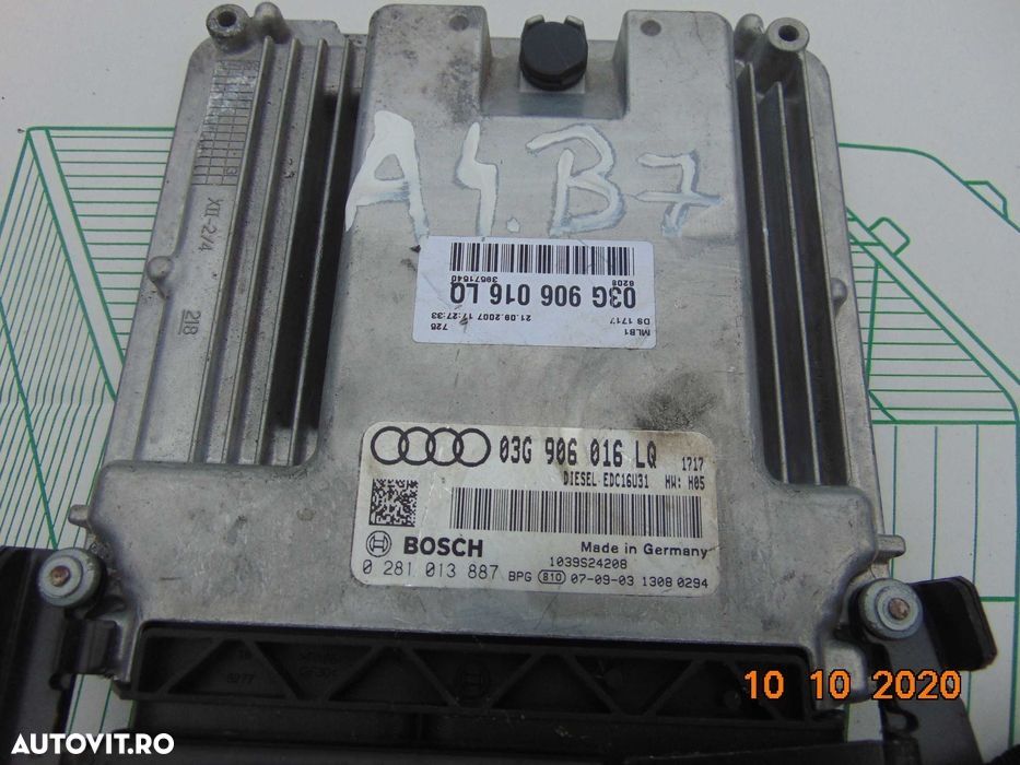 Calculator Audi a4 B7 2.0 ECU motor 2.0 diesel dezmembrez Audi - 1