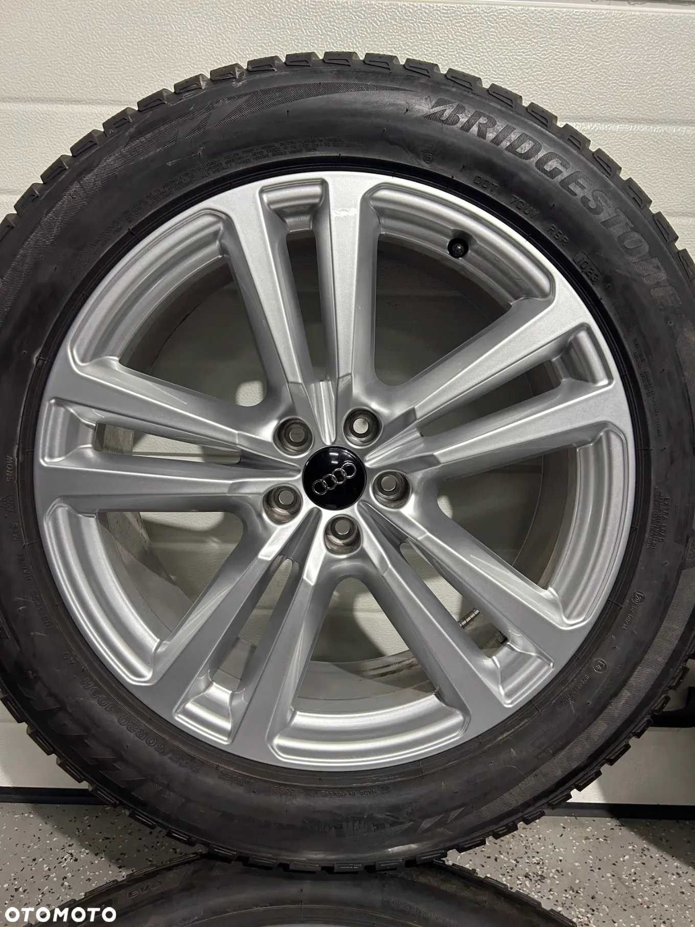 Oryginalne KOŁA FELGI 20 AUDI SQ7 Q7 4M Q8 4M8 Bridgestone 255/50R20 2023r 7,5mm jak NOWE - 4