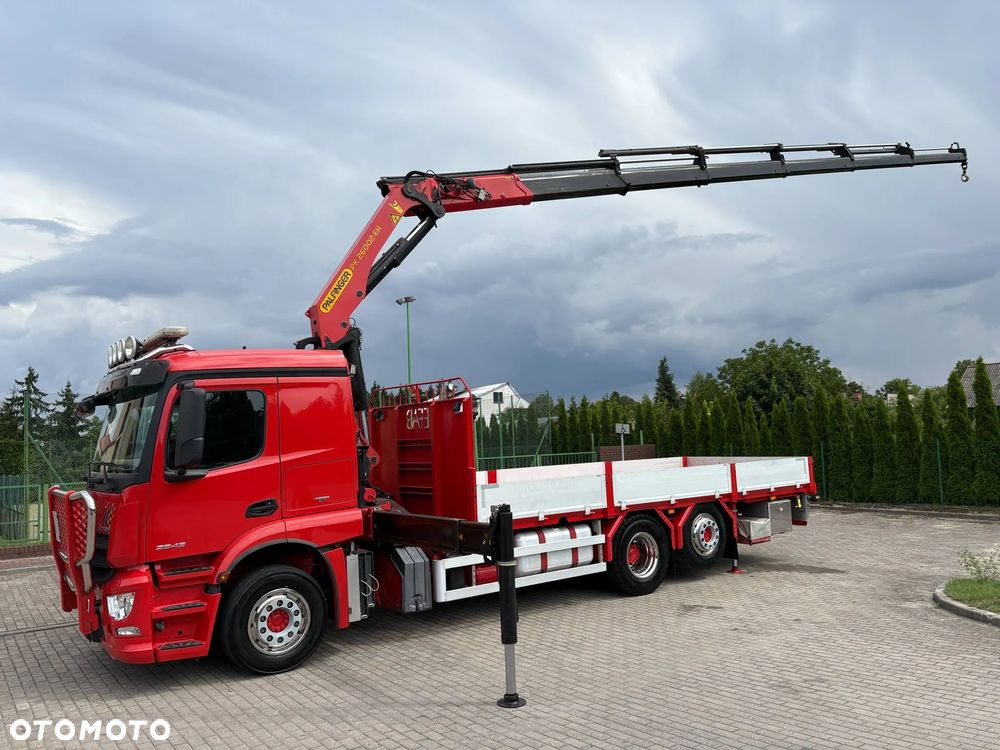 Mercedes-Benz ACTROS 2543 6x2 HDS PALFINGER 26002 ŻURAW CRANE - 9