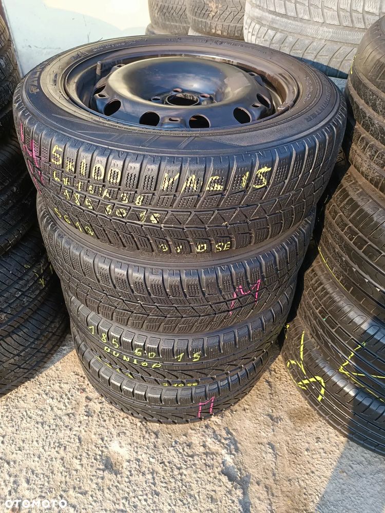 5x100 Felgi Stalowe Stal 15 Koła zimowe zima SKODA FABIA PRAKTIK ROOMSTER RAPID SEAT IBIZA CORDOBA TOLEDO IV 4 VW FOX POLO 5,5mm Legnica ALU-RAD 185/60 - 5