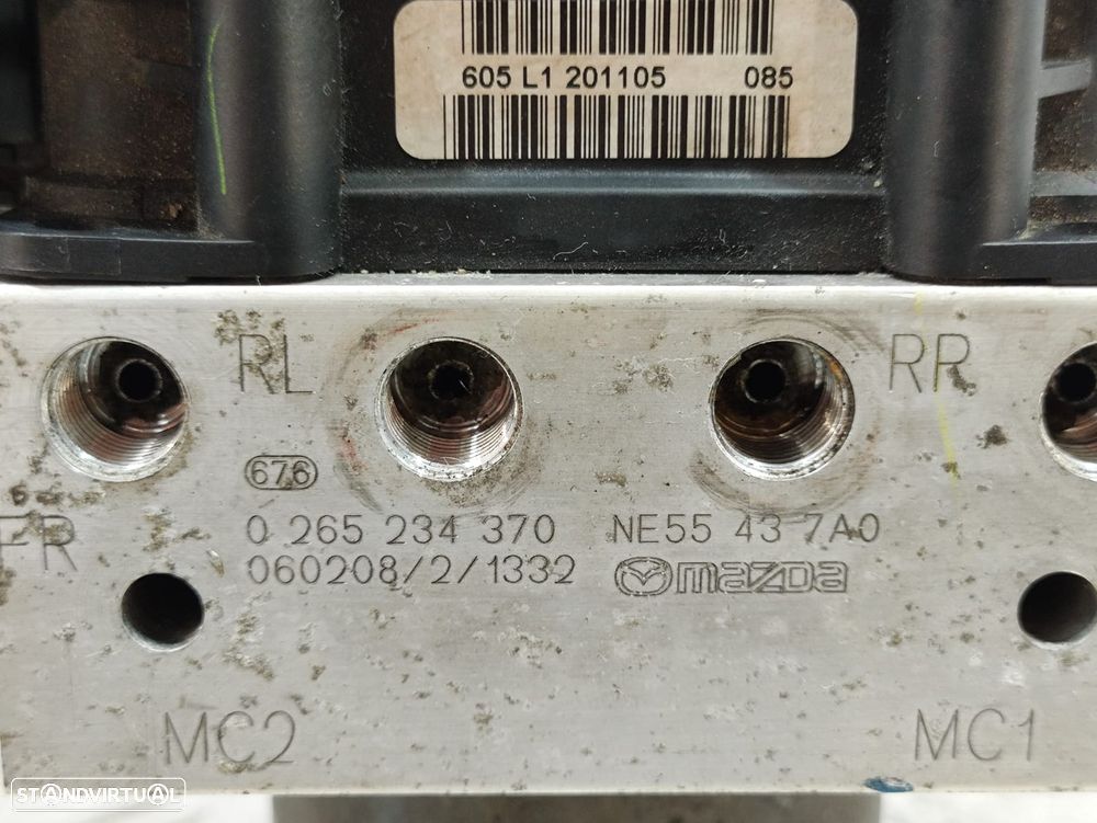 Módulo ABS Bloco Hidráulico original Mazda Mx-5 Miata III 3 NC - 8