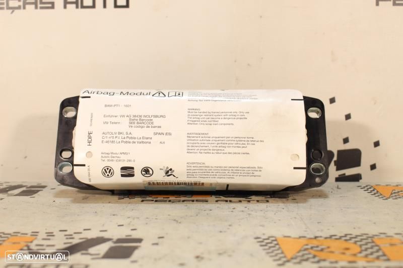 Airbag De Passageiro Seat Leon (1P1)  1P0880204d / 1P0 880 204 D - 1