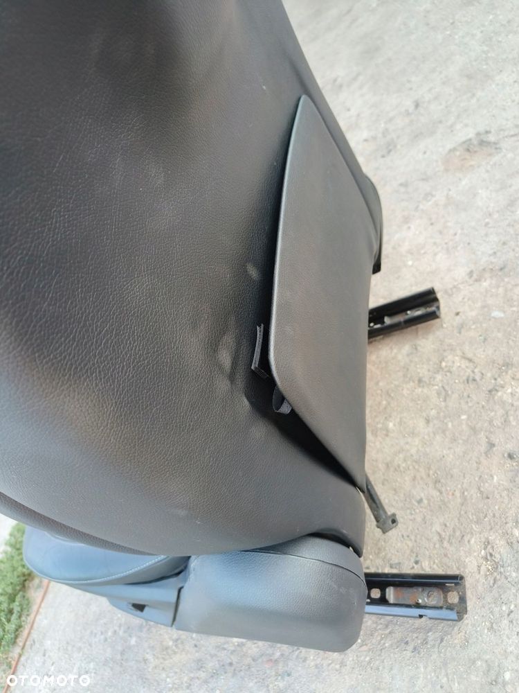 MERCEDES E KLASA W213 FOTEL PASAŻERA LEWY GRZANY CZARNA SKÓRA - 8