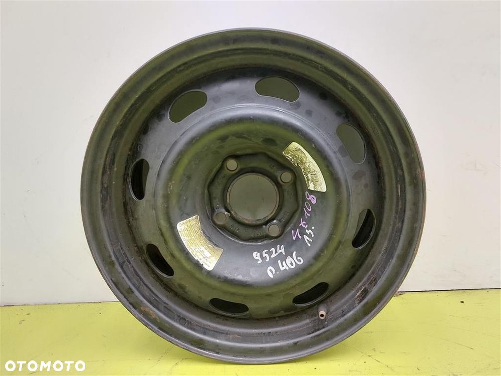 Felga stalowa PEUGEOT 406 PARTNER CITROEN XSARA C5 / 6J 15 ET18 4X108 - 1