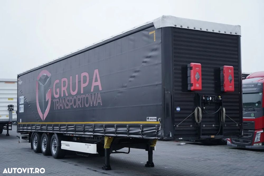 Wielton CORTINĂ / VARIOS / 2x AXE RIDICATIVE / - 8