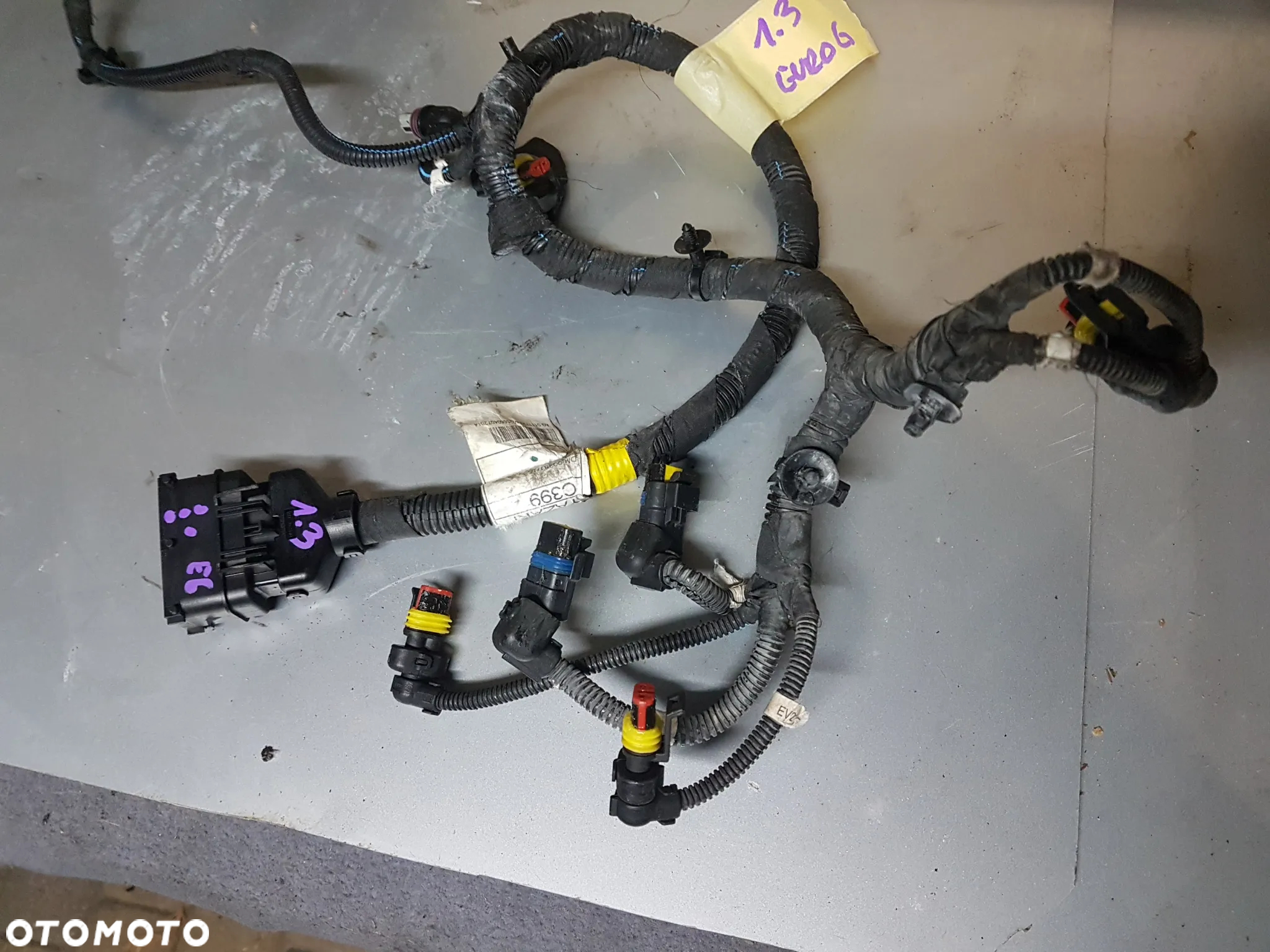 wiązka instalacja kostka skrzynia autoamtyczna automat dualogic select speed robot grande evo 500 fiorino panda II III  mito KA idea musa ypsilon ducato doblo 1.3 euro 5 6 - 2