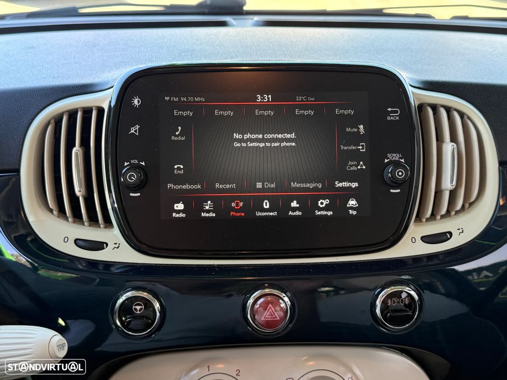 Fiat 500 1.2 Lounge MTA - 22