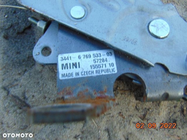 MINI R50 R56 R59 DZWIGNIA HAMULCA RĘCZNEGO EUROpa - 3