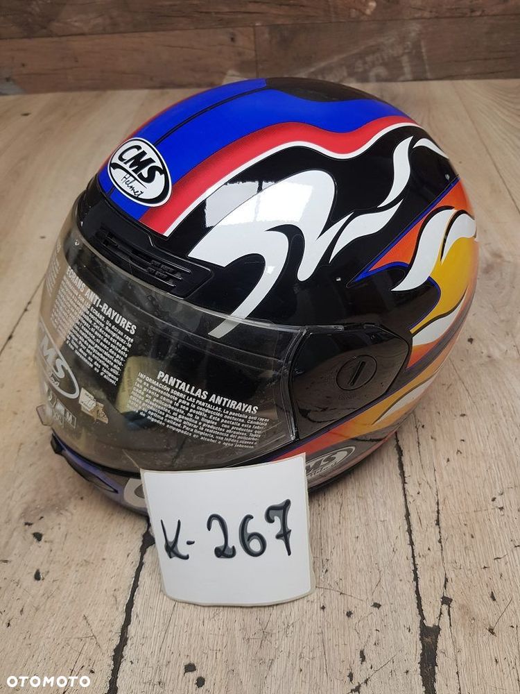 Kask motocyklowy CMS Xtrem rozmiar S 54-55 - 1