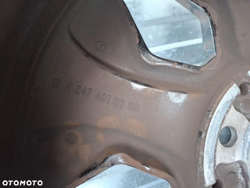 MERCEDES B KLASA W247 FELGA ALUMINIOWA 7.5" X 18" 5X112 ET 53 A2474012800 ALUFELGA - 8