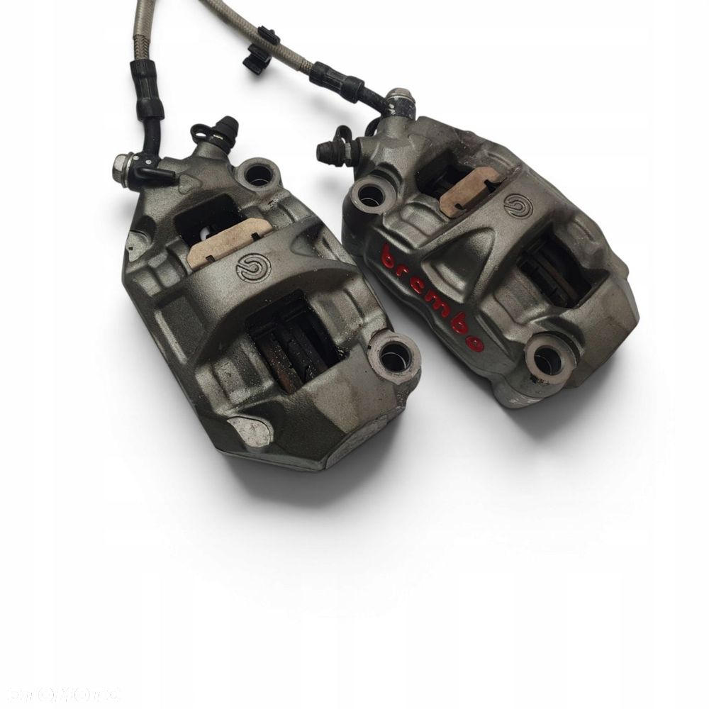 ZACISK HAMULCOWY PRZÓD Kawasaki ZX10R ZX-10R Ninja Gen 3 III zaciski kpl - 3