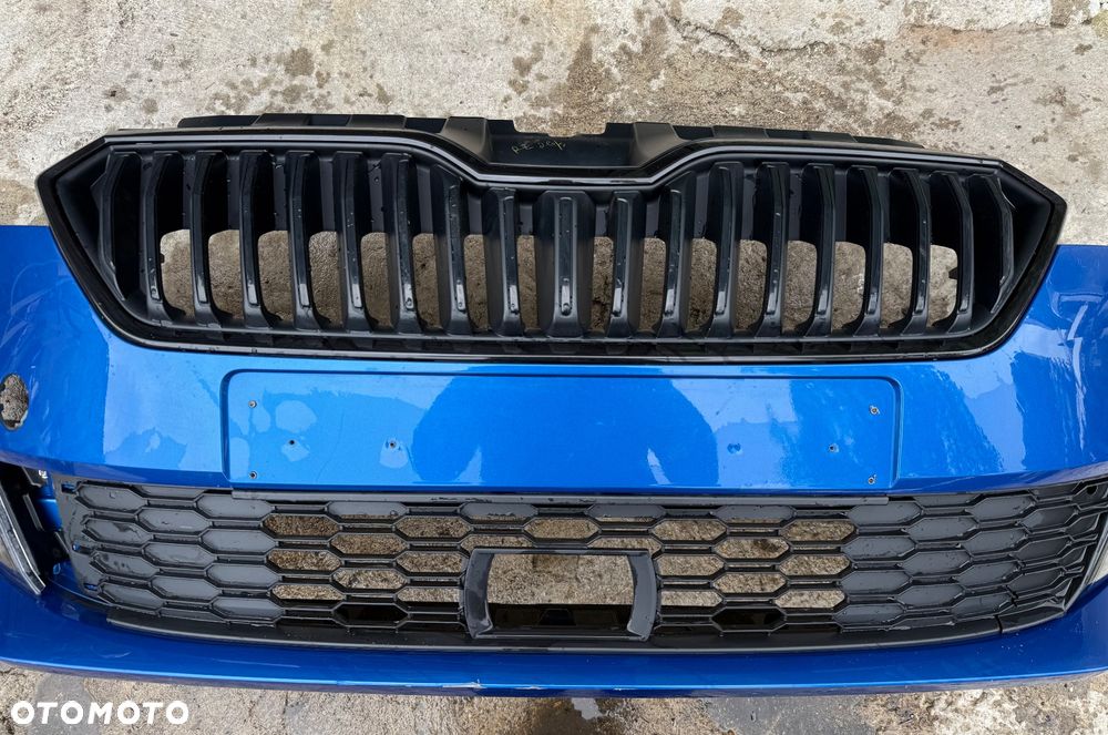ZDERZAK PRZÓD PRZEDNI SKODA FABIA III LIFT 6V0 6V0807221F - 18