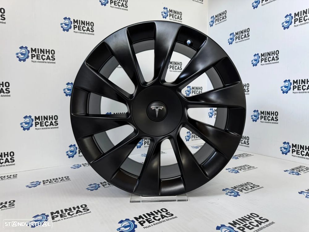 Jantes Tesla Model 3 em 19 (5x114.3) Preto Matte - 8