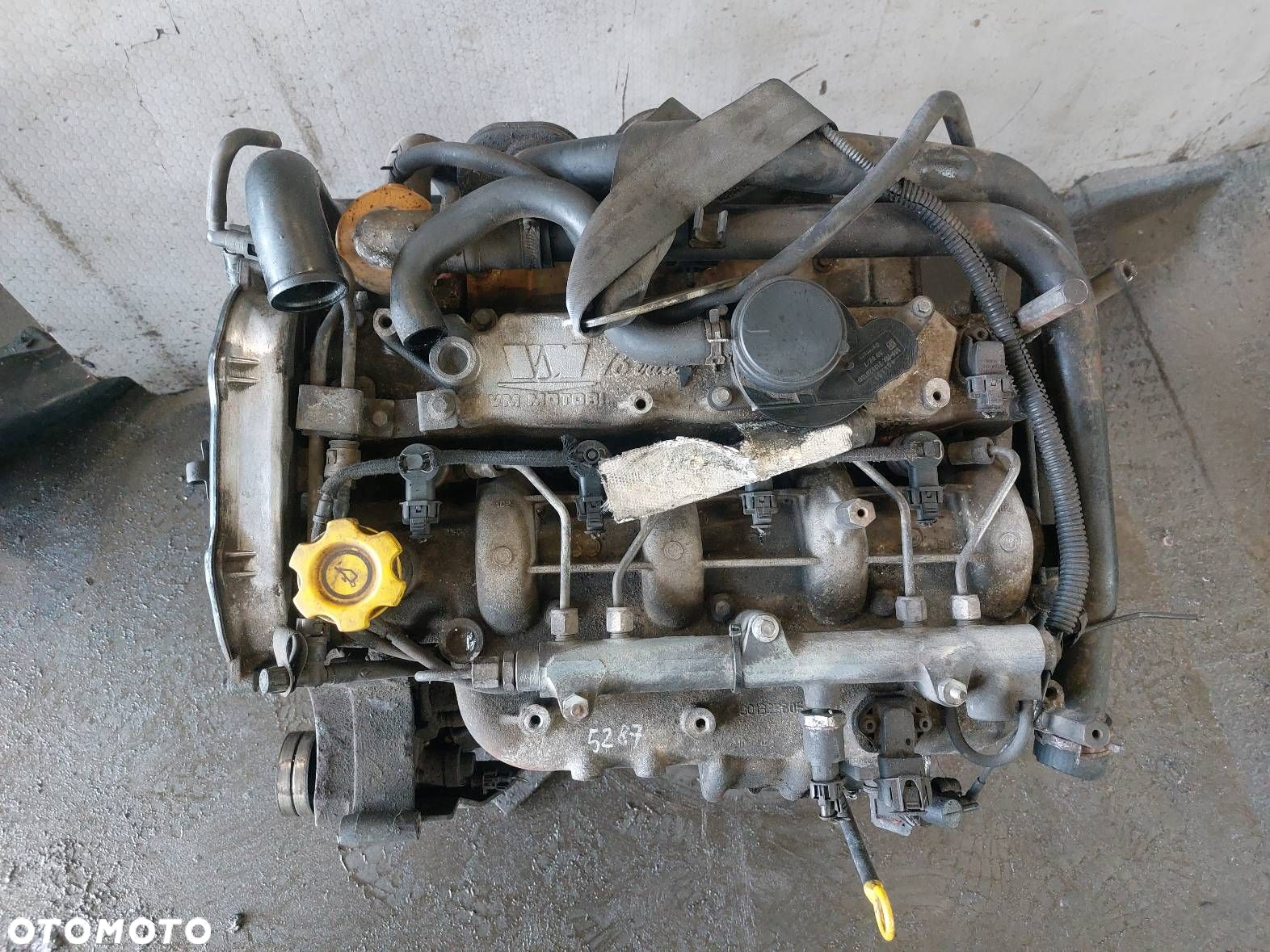 SILNIK DIESEL 2.5 CRD 142KM UKŁAD WTRYSKOWY TURBINA CHRYSLER VOYAGER IV - 7