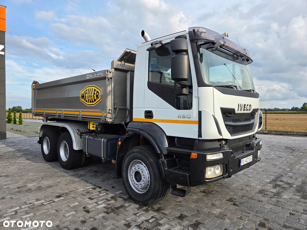 Iveco 450 Trakker / Hydroburta / 6x4 / stan idealny !!! / - 8