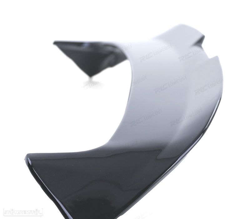 SPOILER AILERON VOLKSWAGEN VW GOLF 7 7.5 LOOK R-LINE PRETO BRILHANTE - 3