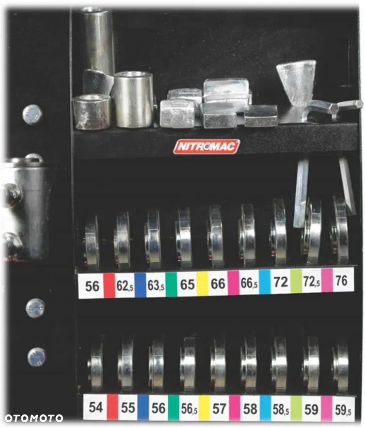 Prostownica do felg, prostowarka Nitromac F24WL + z ramą górną - 7