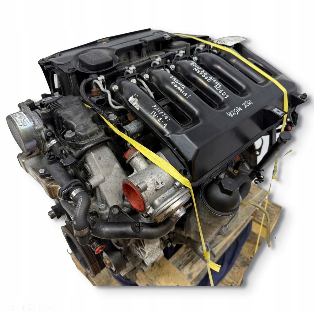 SILNIK M57D30 BMW E60 E61 E90 E91 E65 3.0 D diesel kompletny sprawny 306D3 - 6